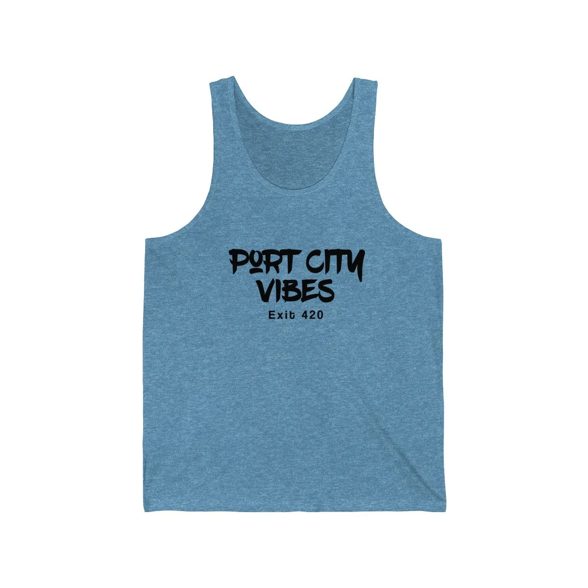 Port City Vibes EXIT 420 Jersey Tank