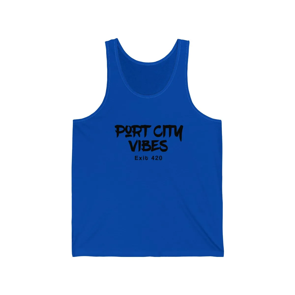 Port City Vibes EXIT 420 Jersey Tank