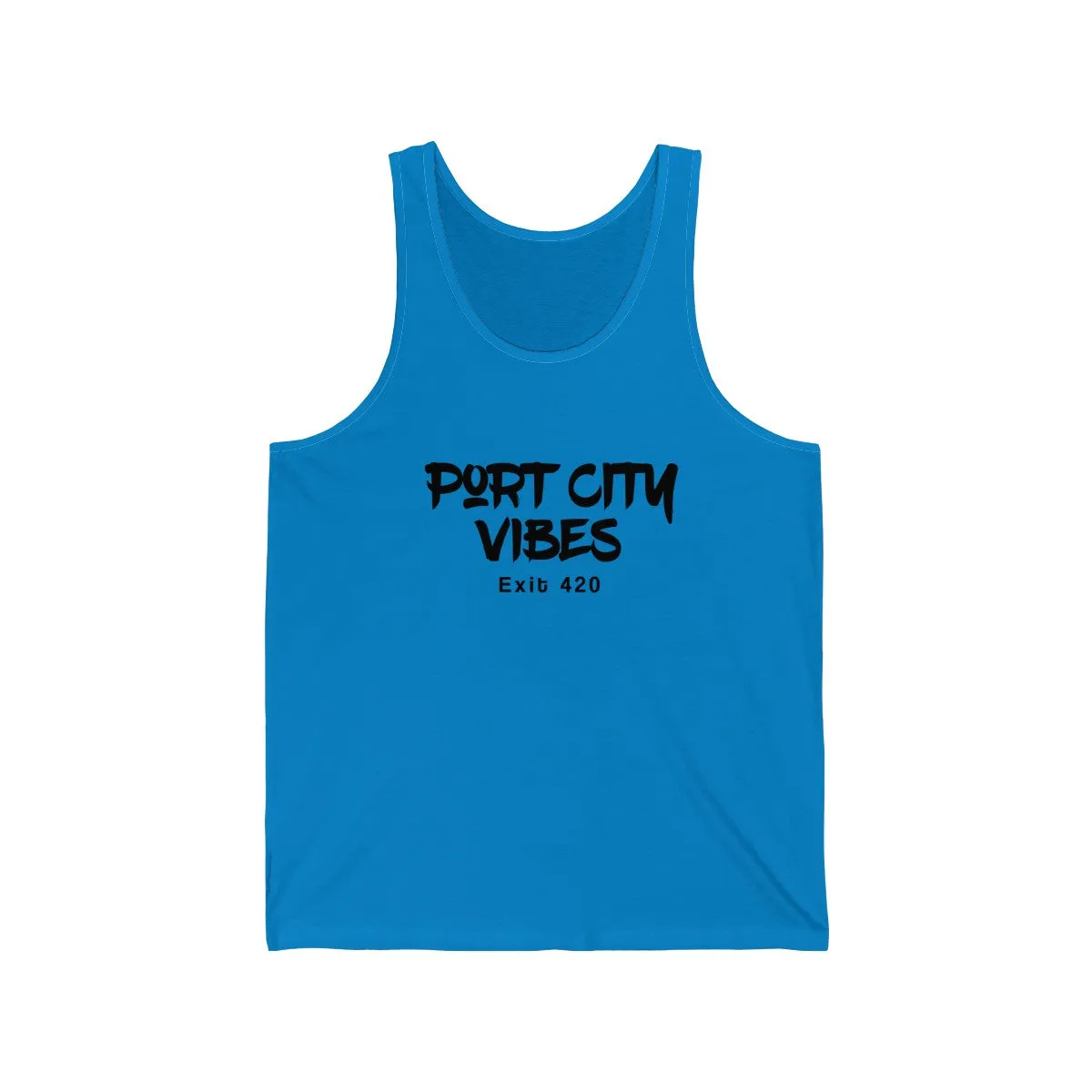 Port City Vibes EXIT 420 Jersey Tank