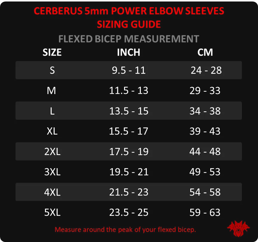 POWER Elbow Sleeves (5mm)