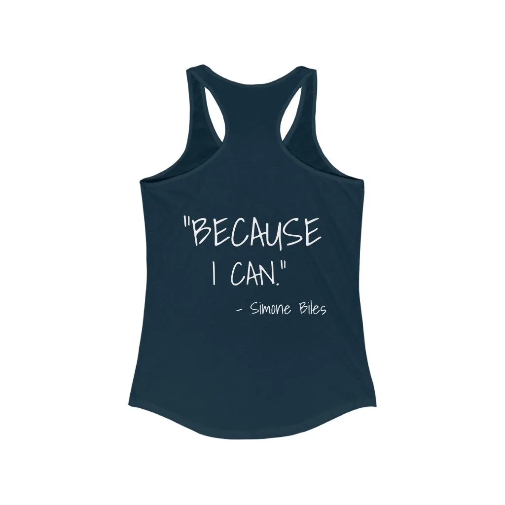 "Because I can" - Simone Biles | Twentyfiveforty (darker Colors)