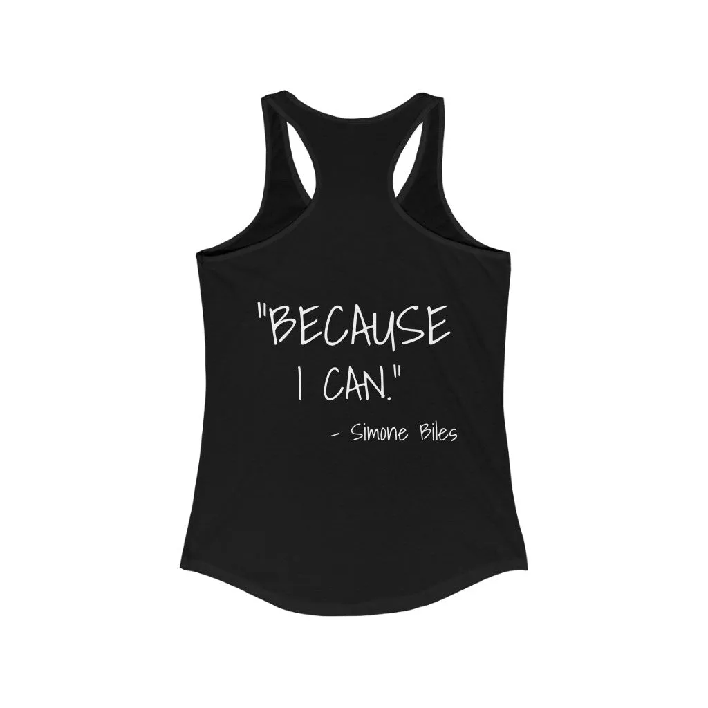 "Because I can" - Simone Biles | Twentyfiveforty (darker Colors)