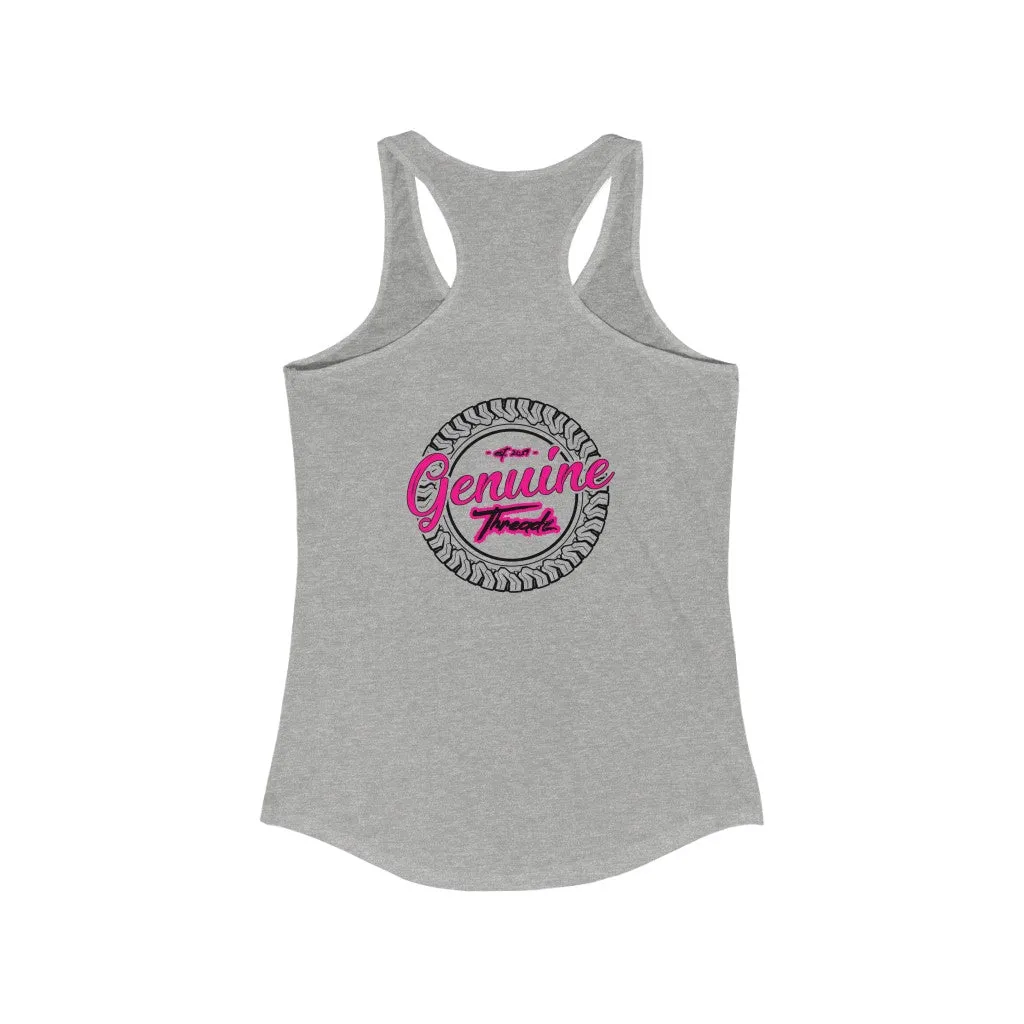 "Muddy and Beautiful" Women's Ideal Racerback Tank