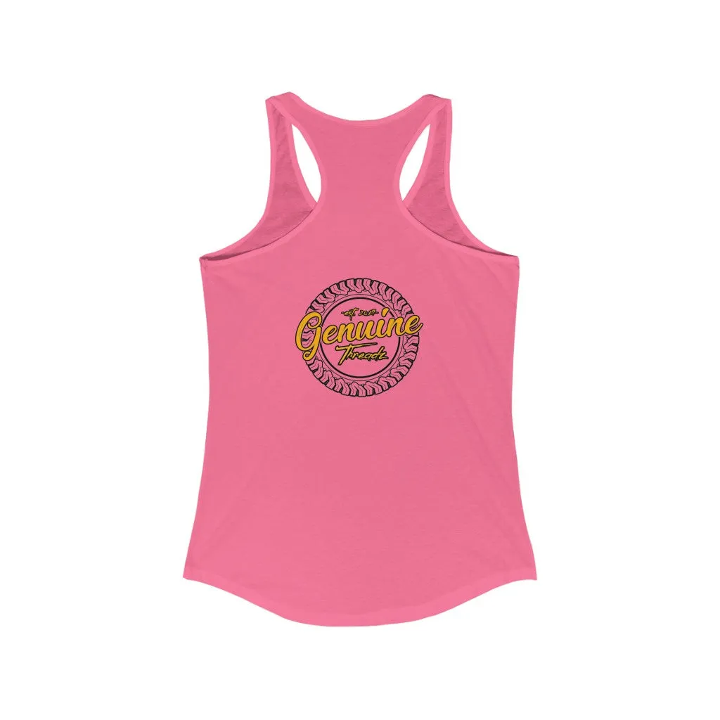 "Muddy and Beautiful" Women's Ideal Racerback Tank
