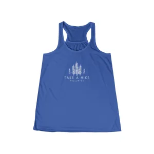 "Take A Hike" Women's Flowy Telluride Racerback Tank Top