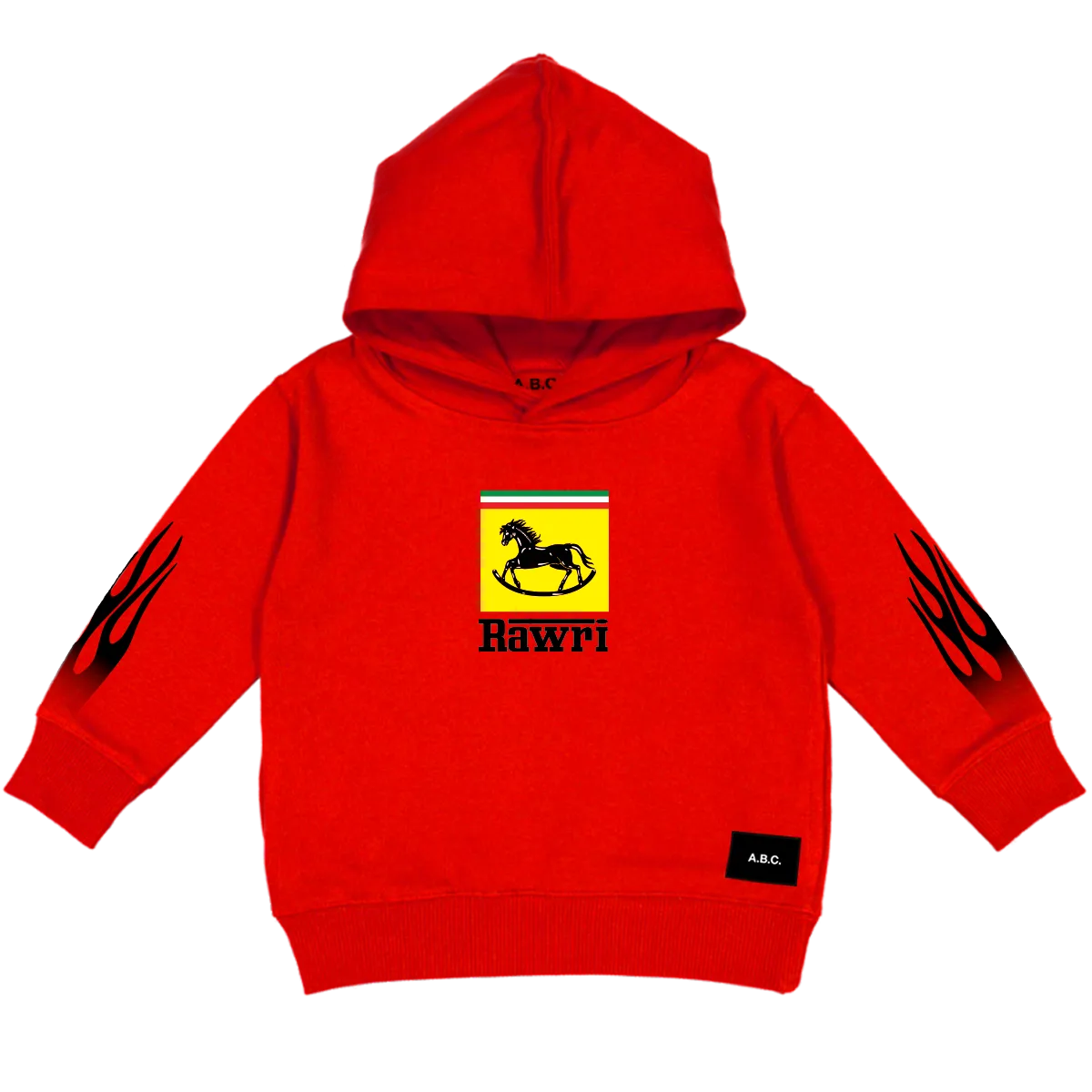 RAWRI HOODY(RED)