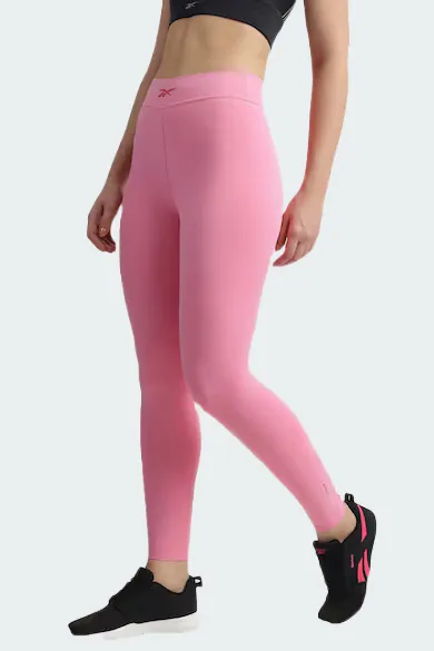 Reebok Women Pink Leggings & Tights Tights