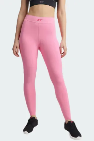 Reebok Women Pink Leggings & Tights Tights
