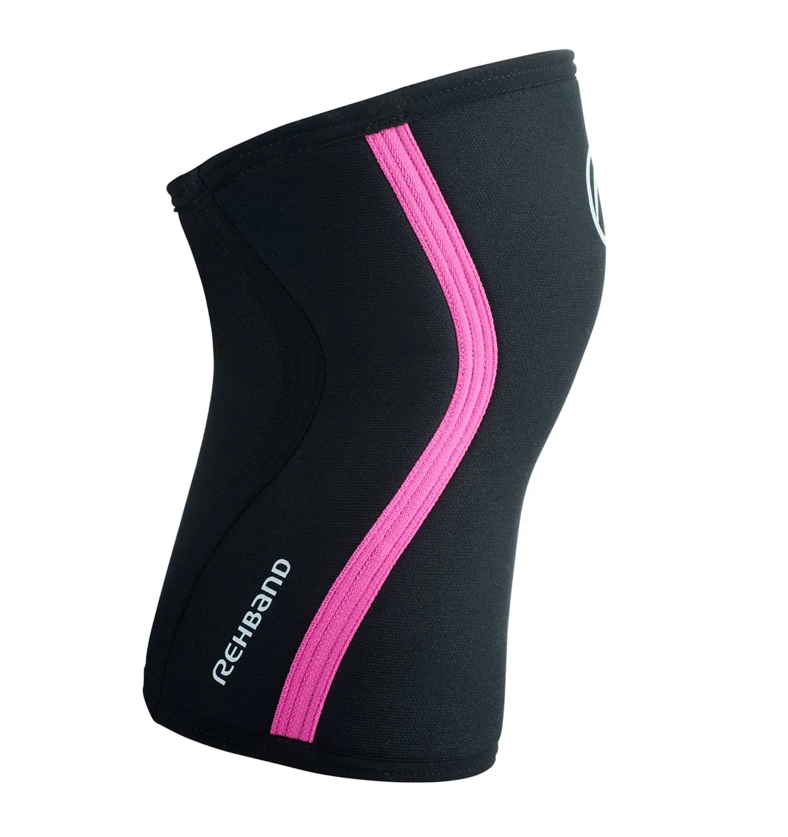 Rehband RX Knee Sleeve - 7mm - Black/Pink