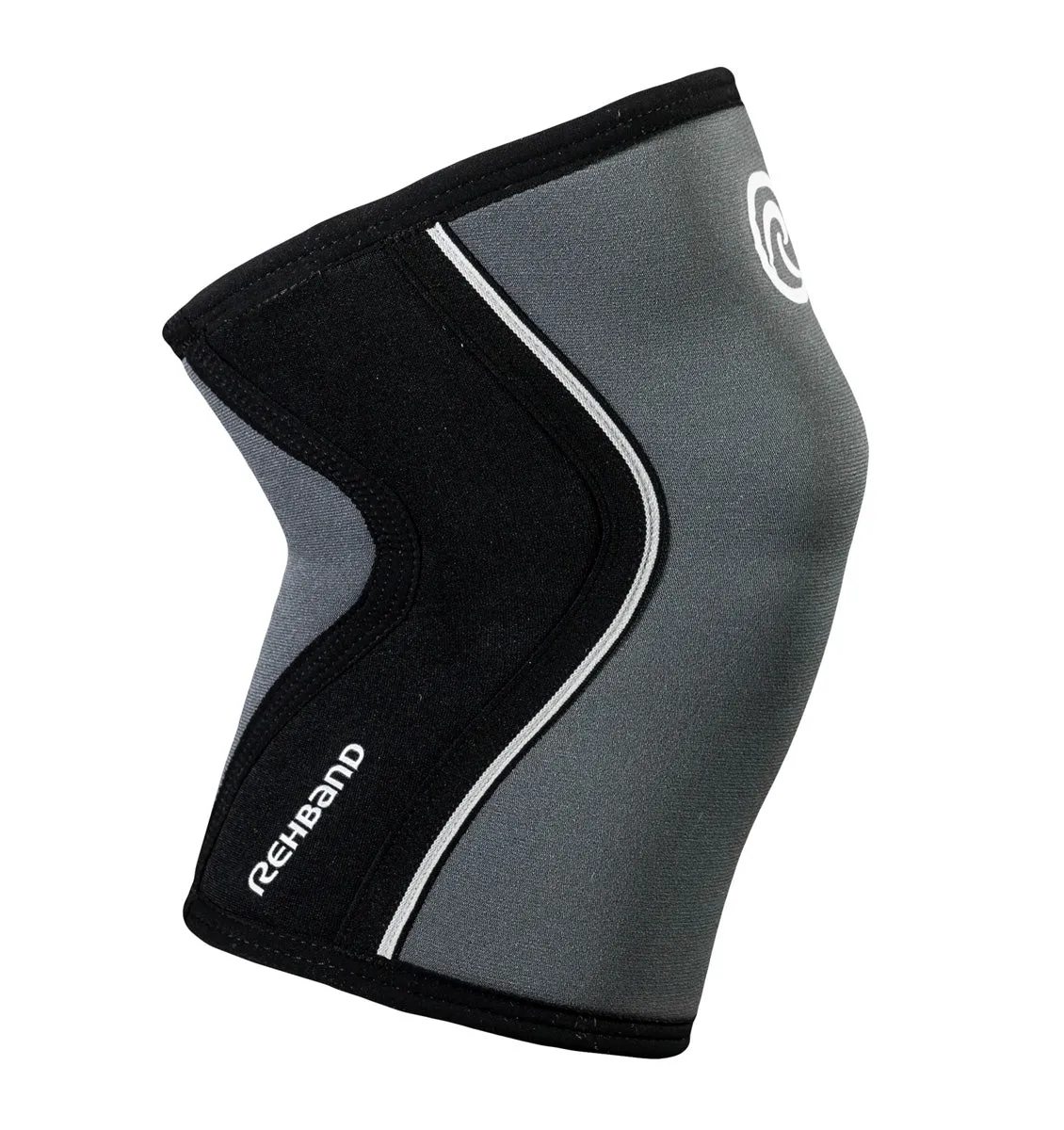 Rehband RX Knee Sleeve - 7mm - Steel Grey/Black