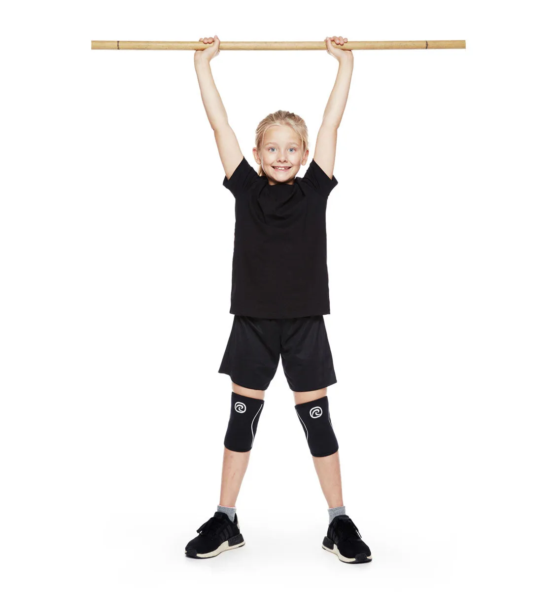 Rehband RX Knee Sleeve - JUNIOR - 5mm - Black