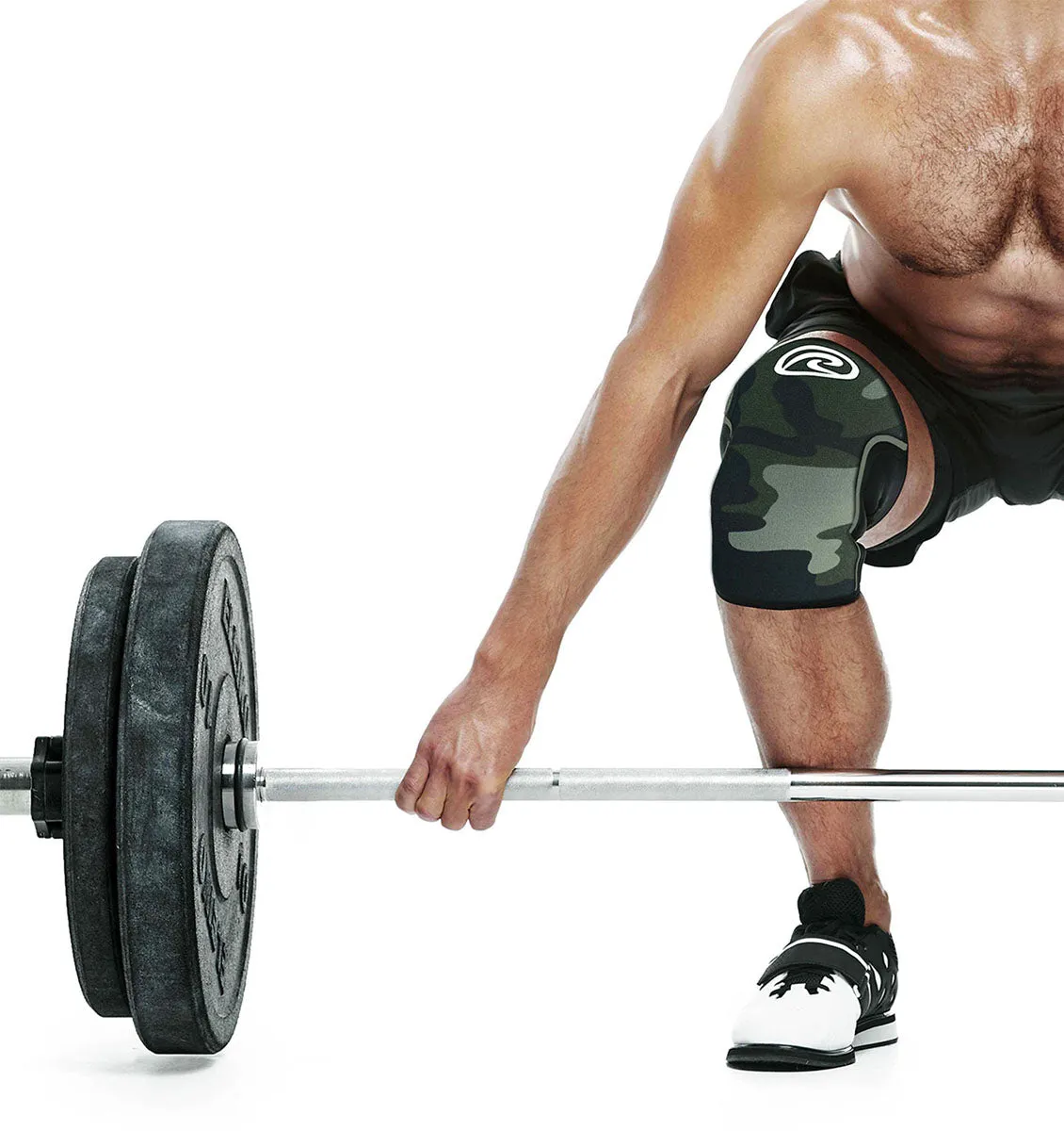 Rehband RX Knee Sleeve POWER MAX - 7mm - Camo