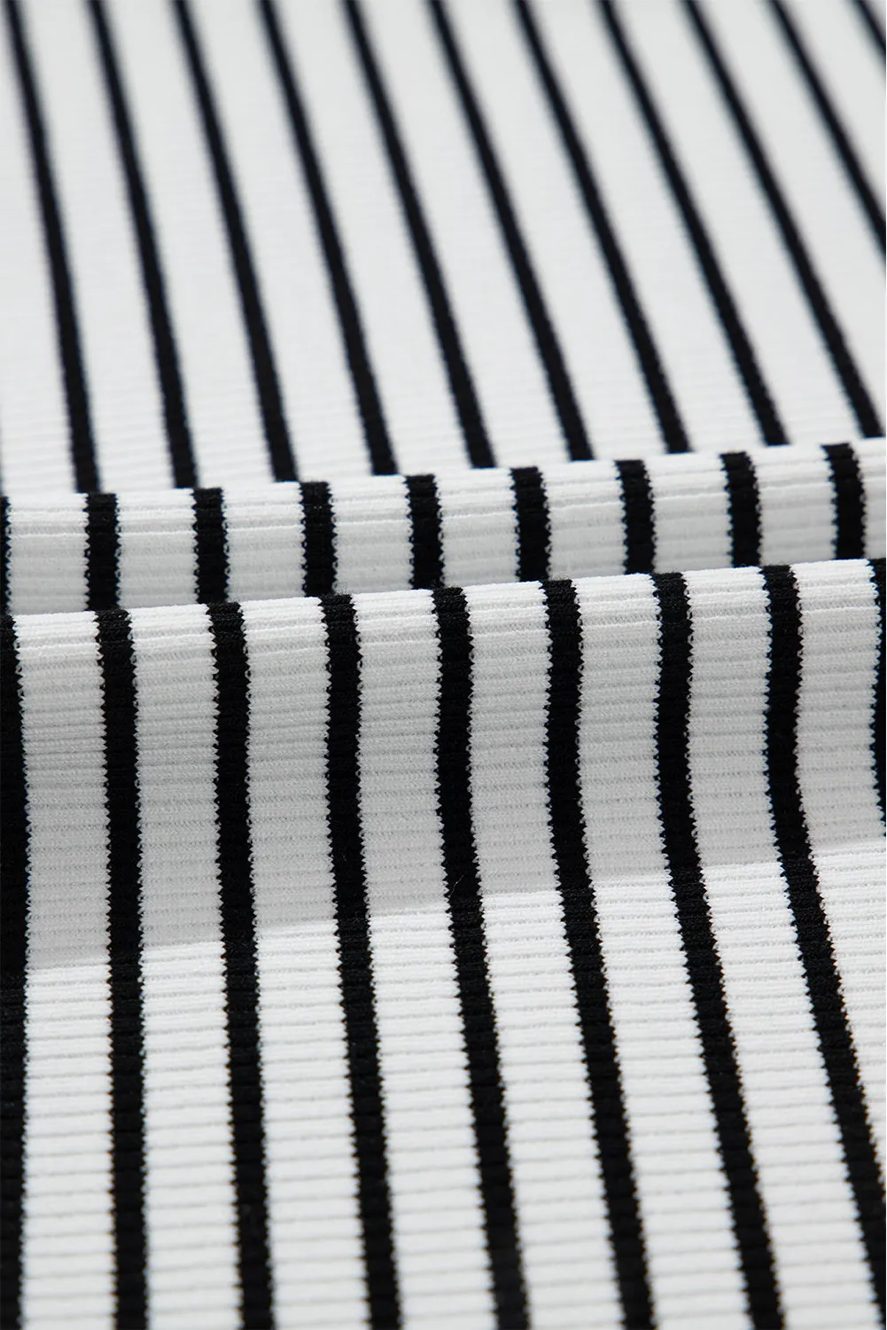 Ribbed Knit U Neck Tank Top