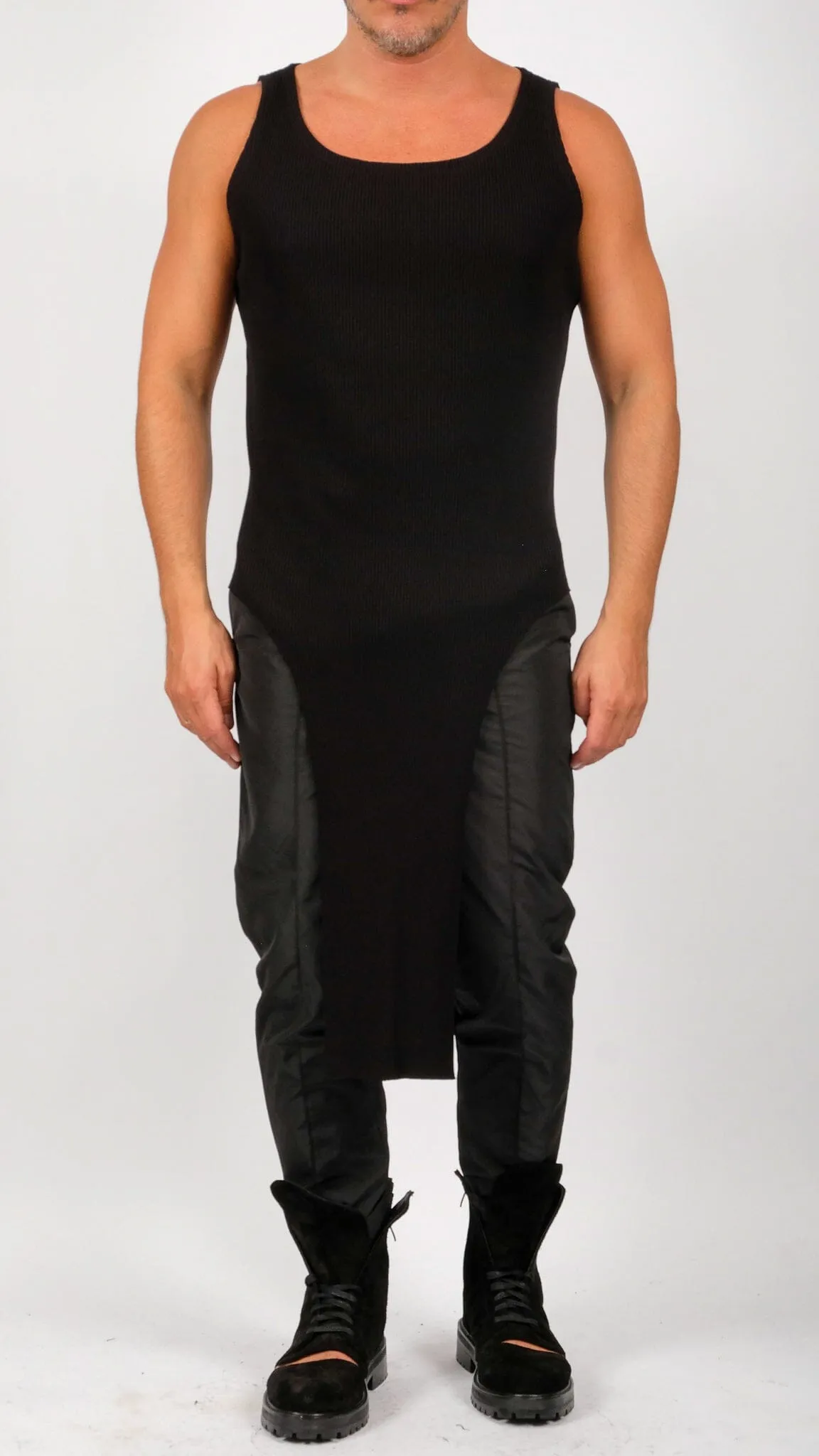 Ribbed Midi Tank Top