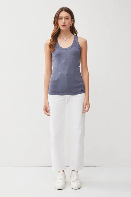 Ribbed Scoop Tank