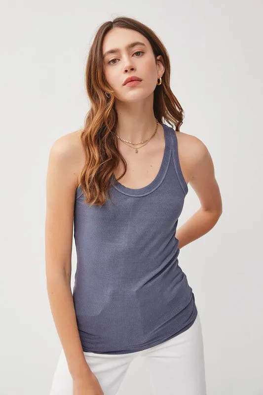 Ribbed Scoop Tank