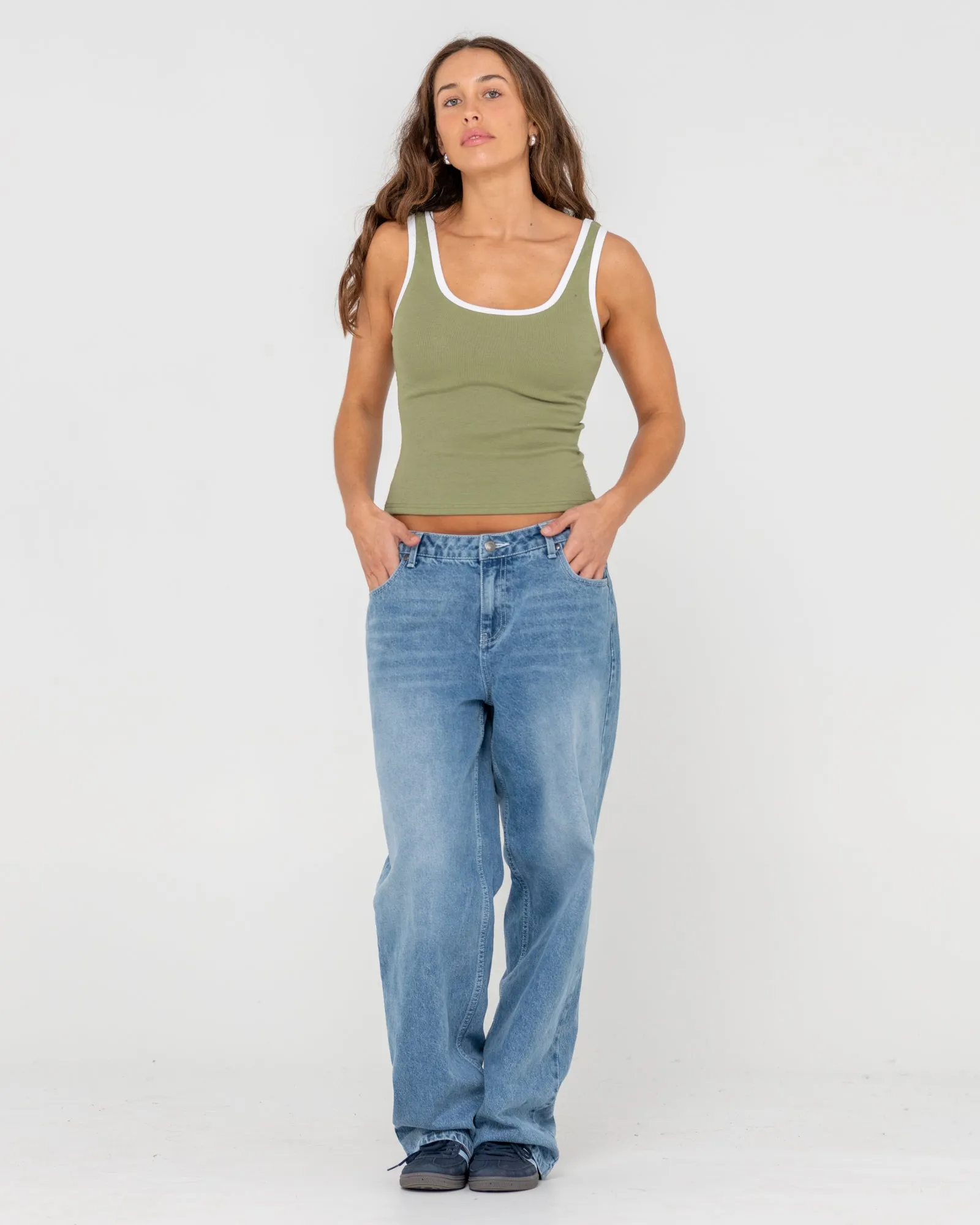 Ringer Ribbed Tank