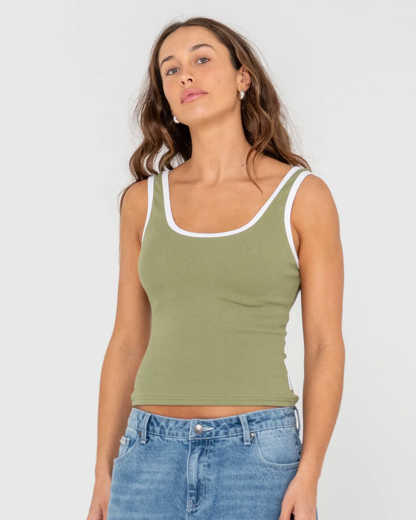 Ringer Ribbed Tank