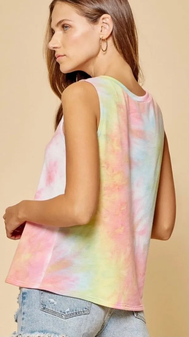 Road Trip TieDye Tank