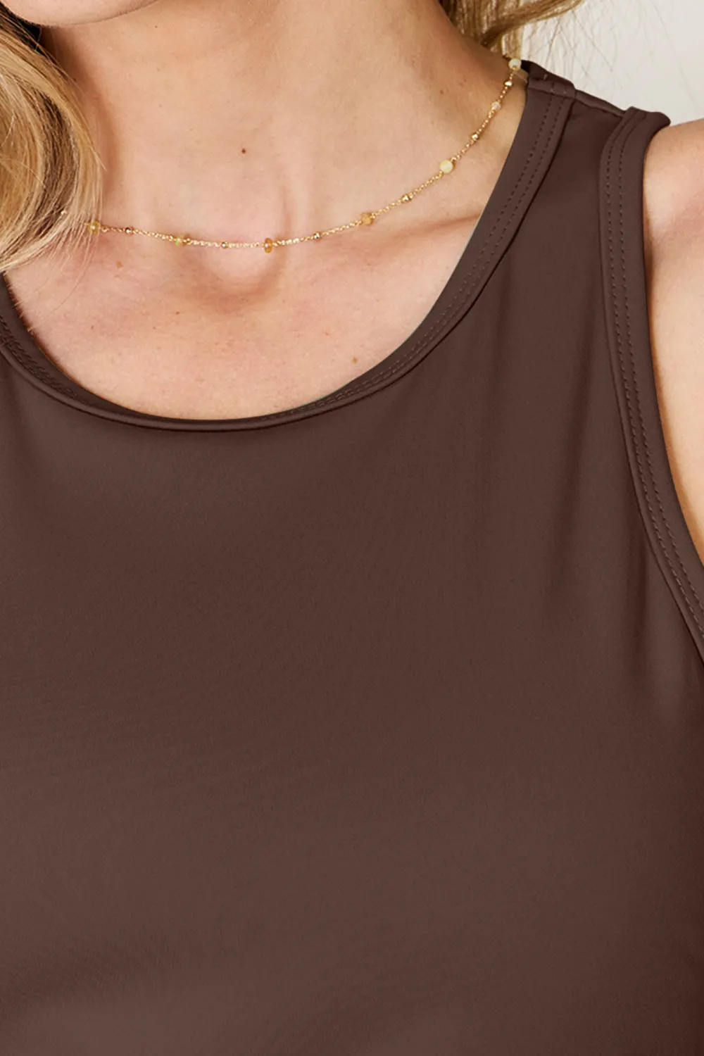 ROUND NECK RACERBACK TANK