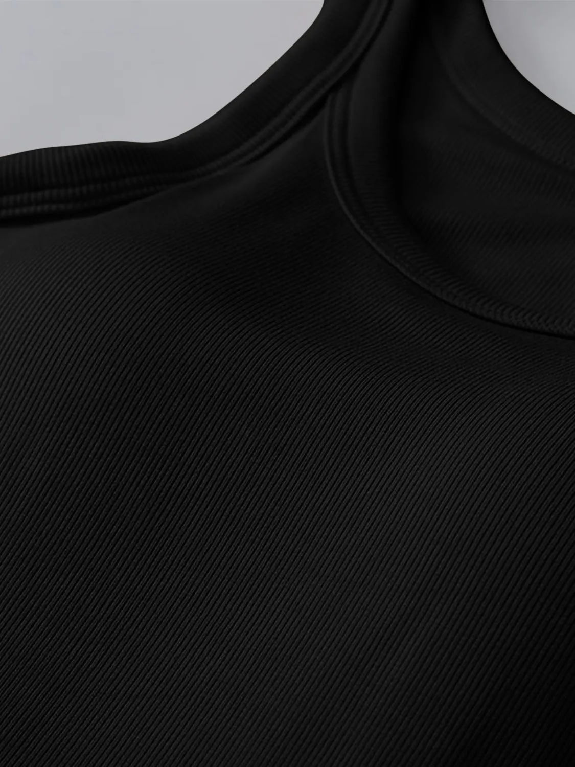 ROUND NECK TANK WITH BRA