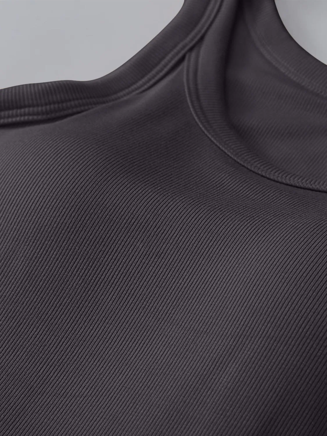 ROUND NECK TANK WITH BRA