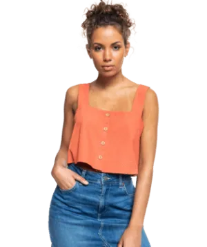 Roxy Together Sunset Top GINGER SPICE