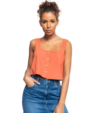 Roxy Together Sunset Top GINGER SPICE