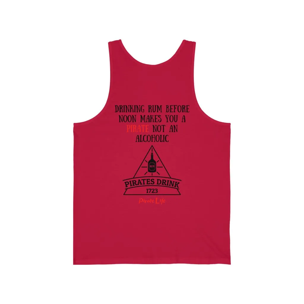 Rum before noon Tank Top