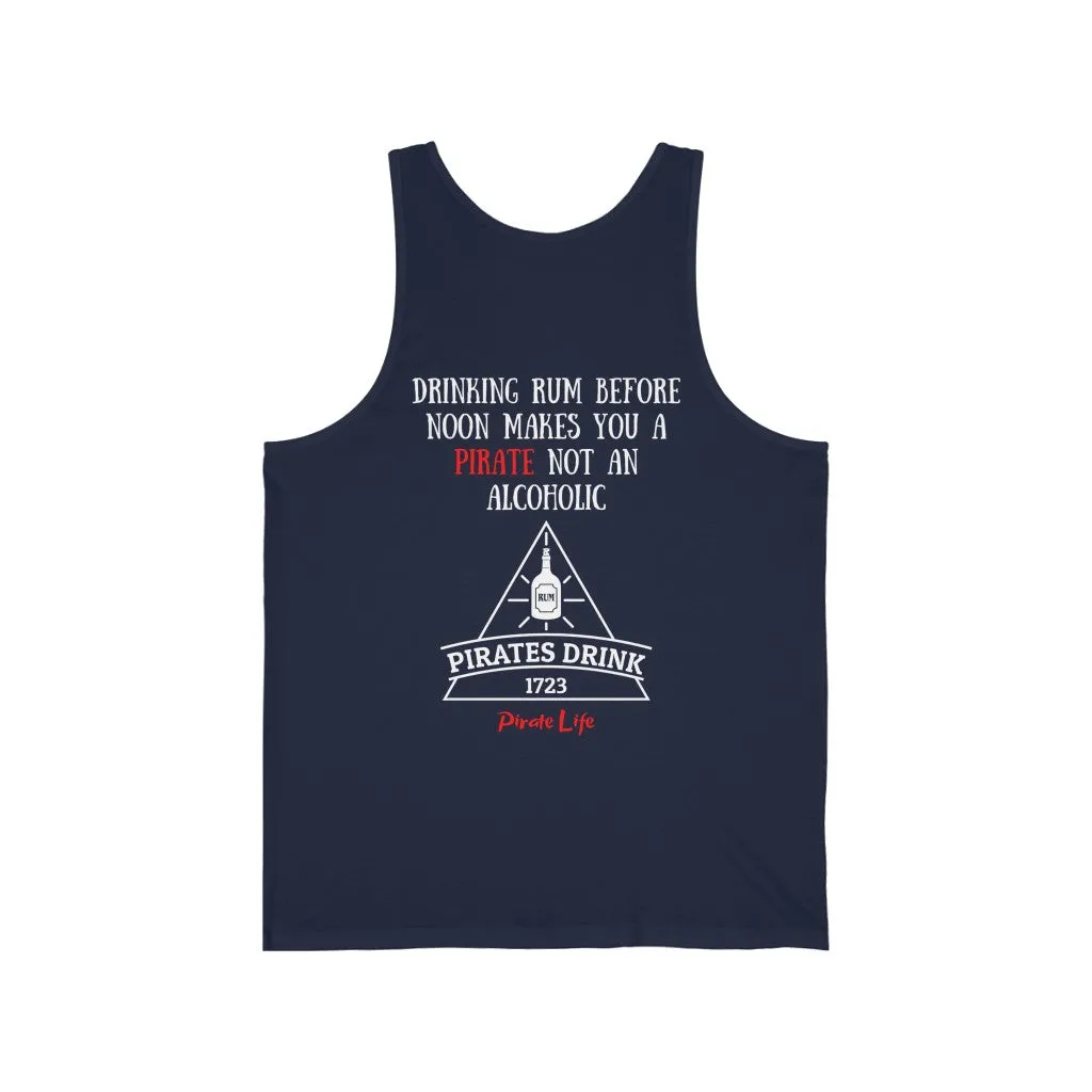 Rum before noon Tank Top