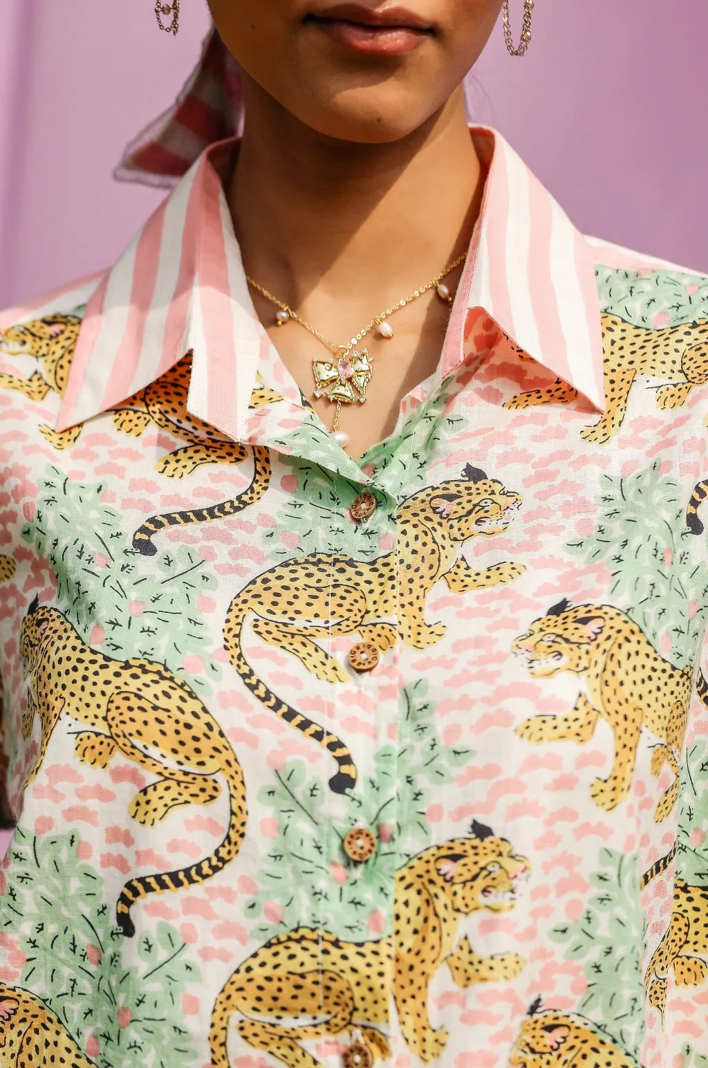Safari Loose Fit Cotton Shirt