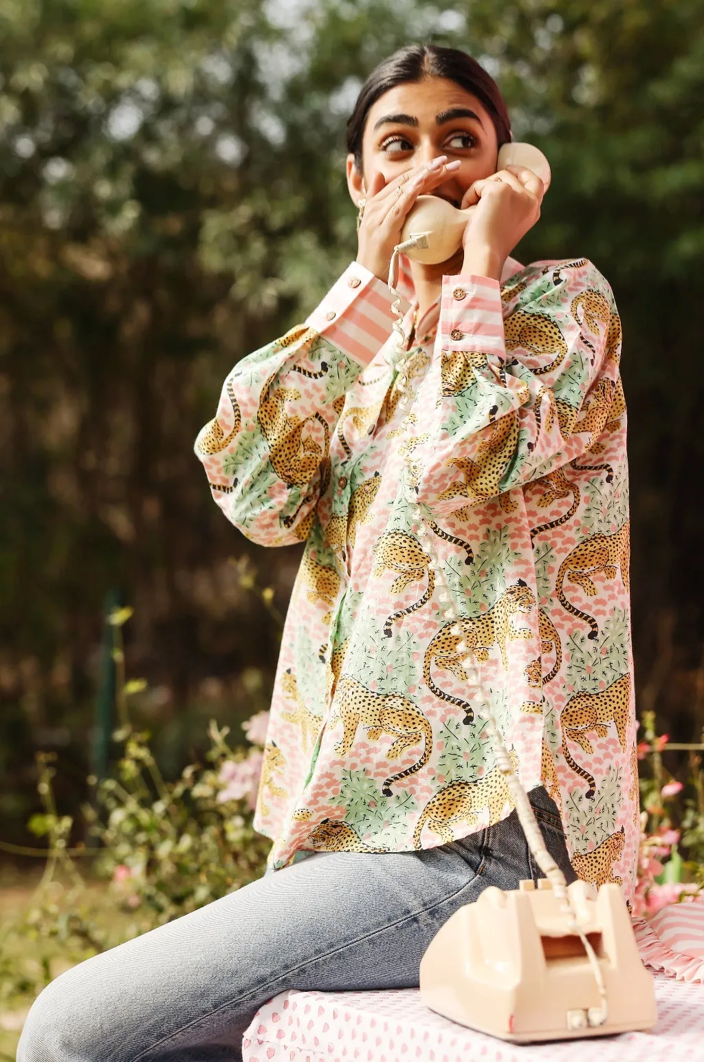 Safari Loose Fit Cotton Shirt