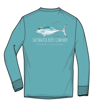 Saltwater Boys Company: Tuna LS Graphic Tee
