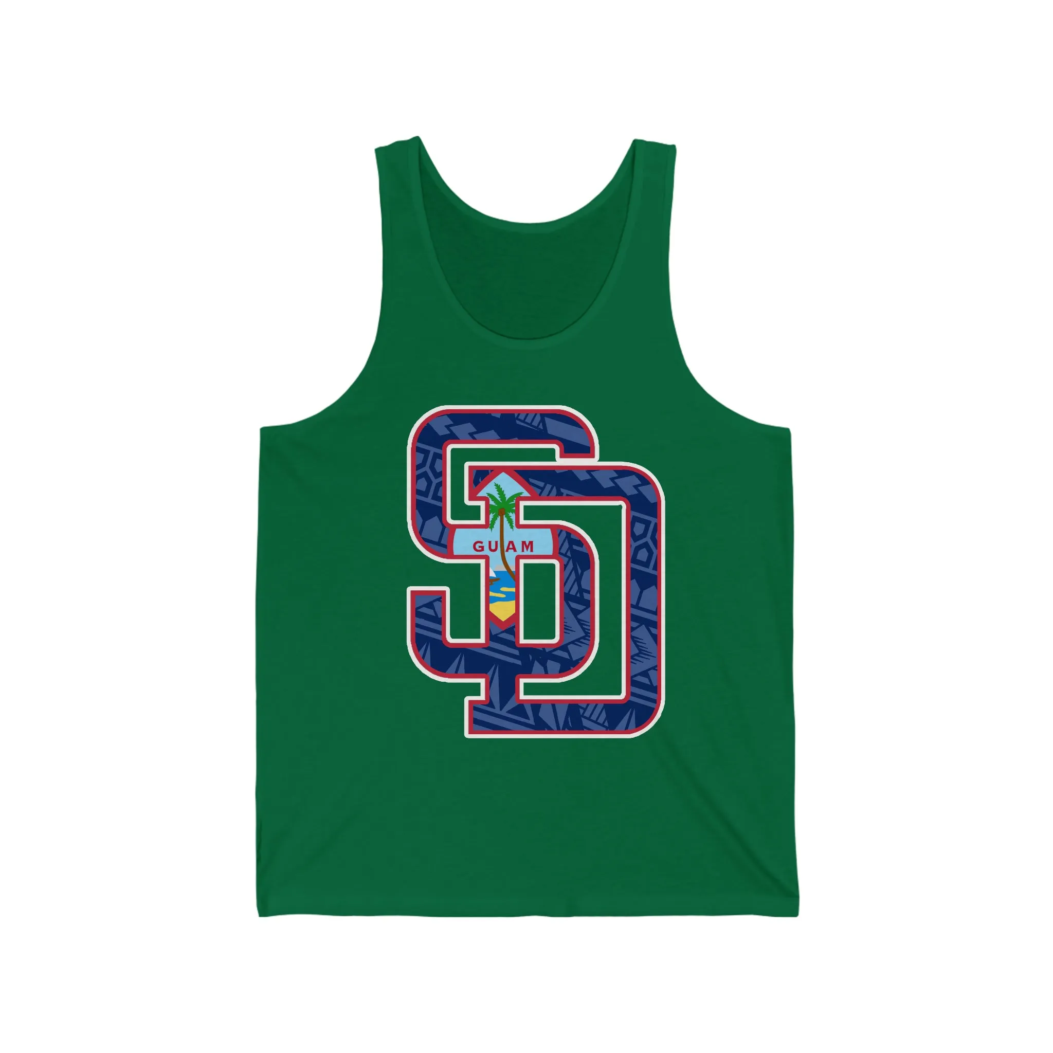 San Diego sd GUAM SEAL TRIBAL Tank Top