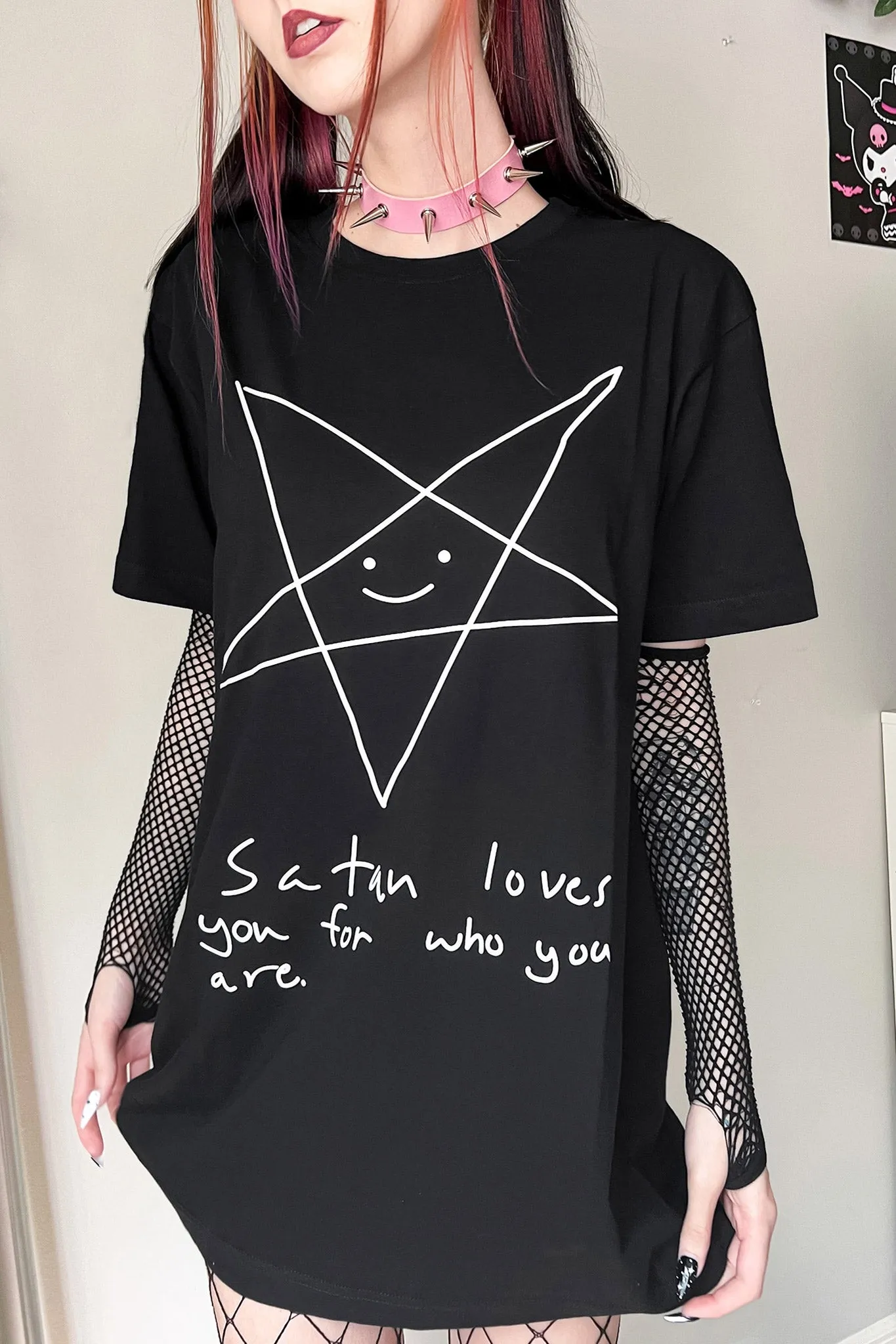 Satan Loves You Tee