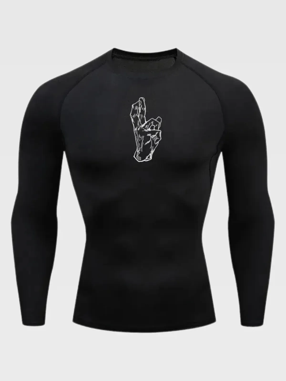 Satoru Gojo Compression Shirt Long Sleeve