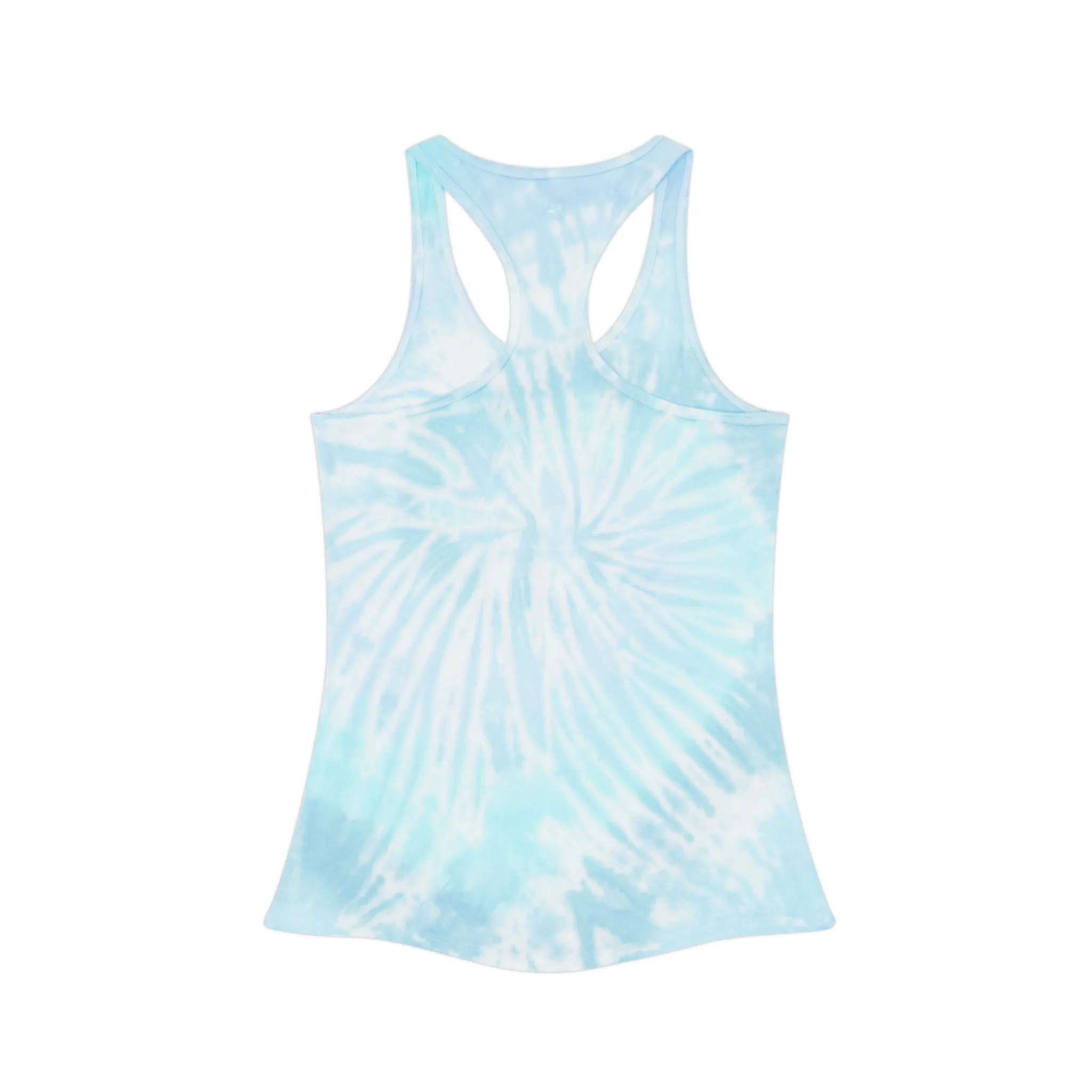 Semi-Colon L;ve Tie Dye Racerback Tank Top
