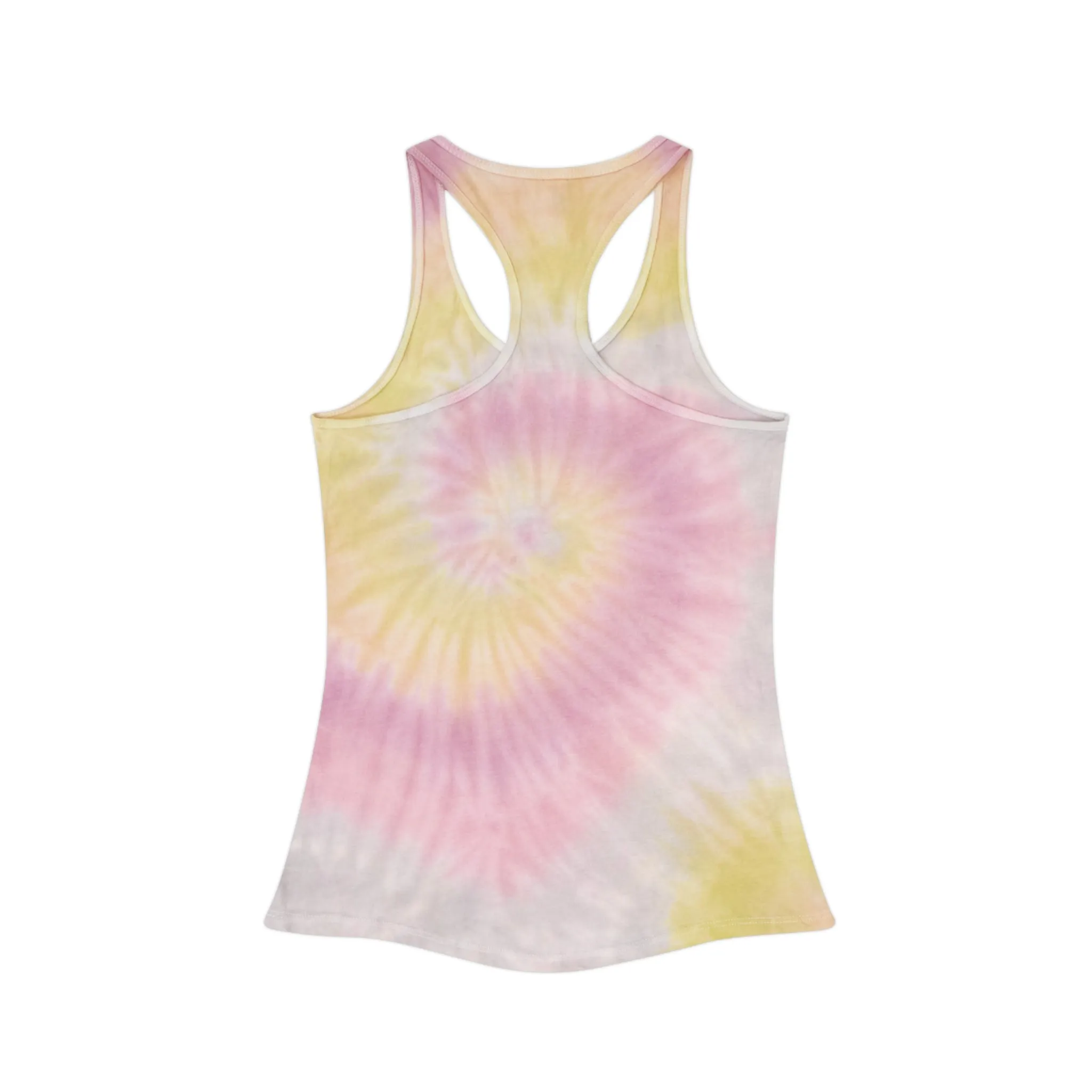 Semi-Colon L;ve Tie Dye Racerback Tank Top