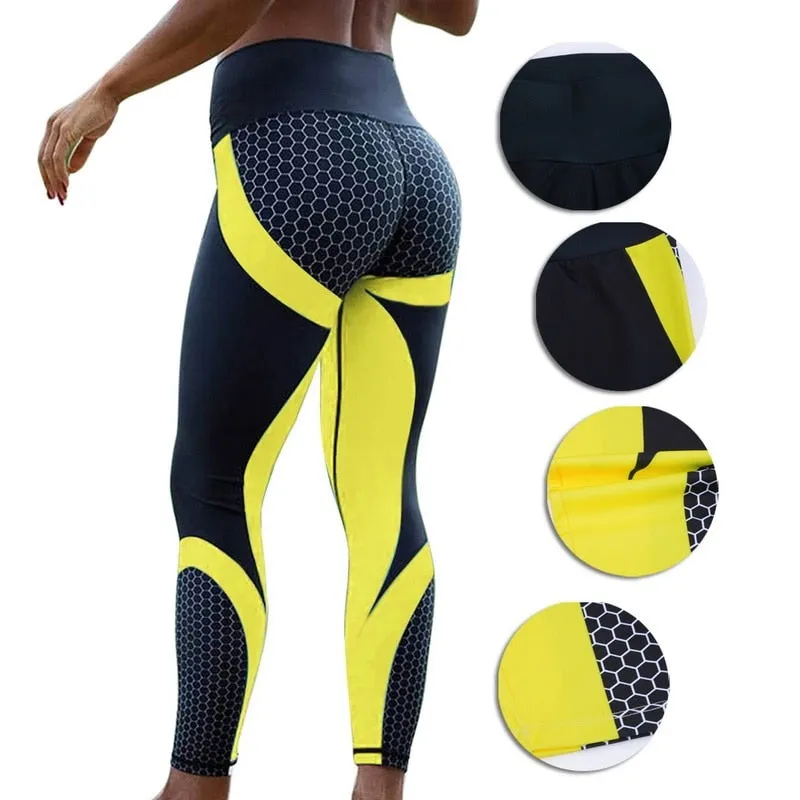 Sexy Mesh Workout Leggings