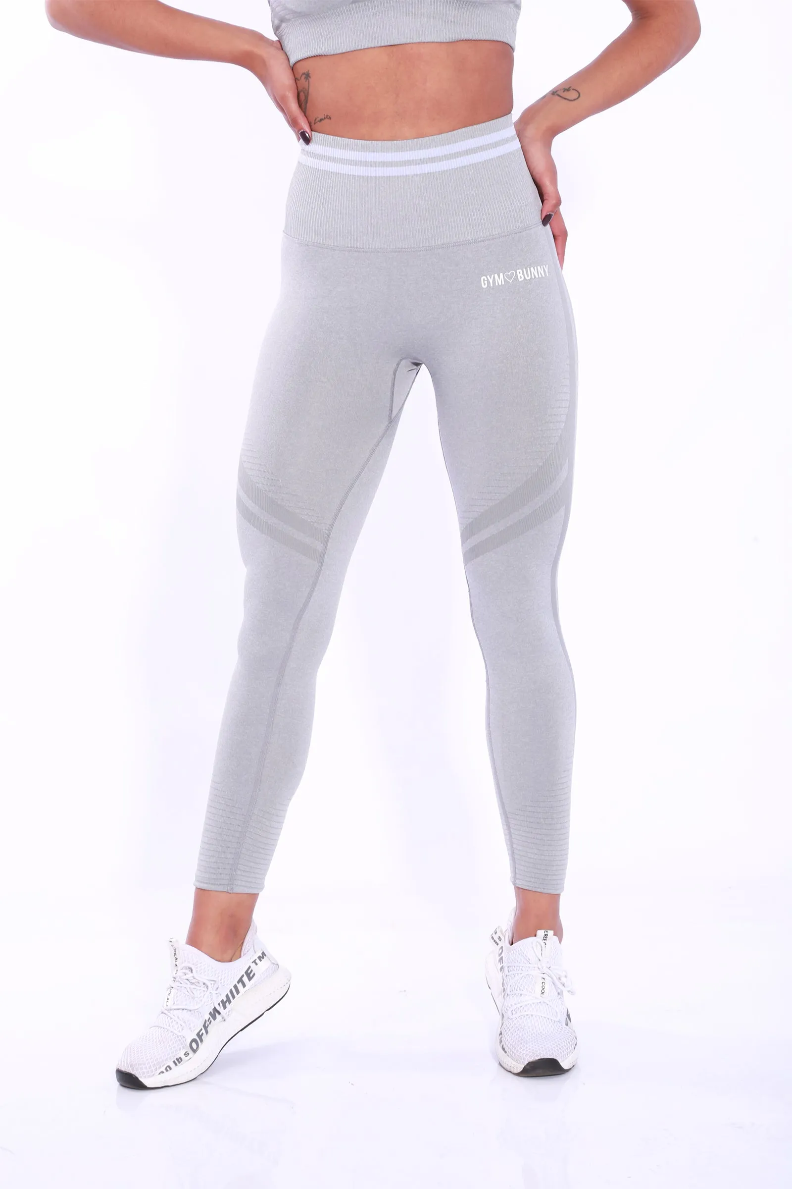 Shapewear Gymbunny Seamless Scrunch leggings -Grey