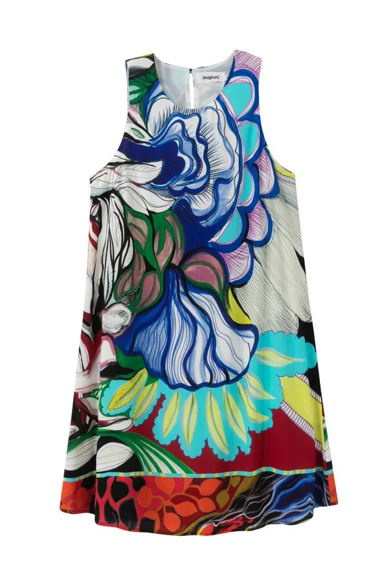 Short Loose Fitting Tank Dress - Orleans