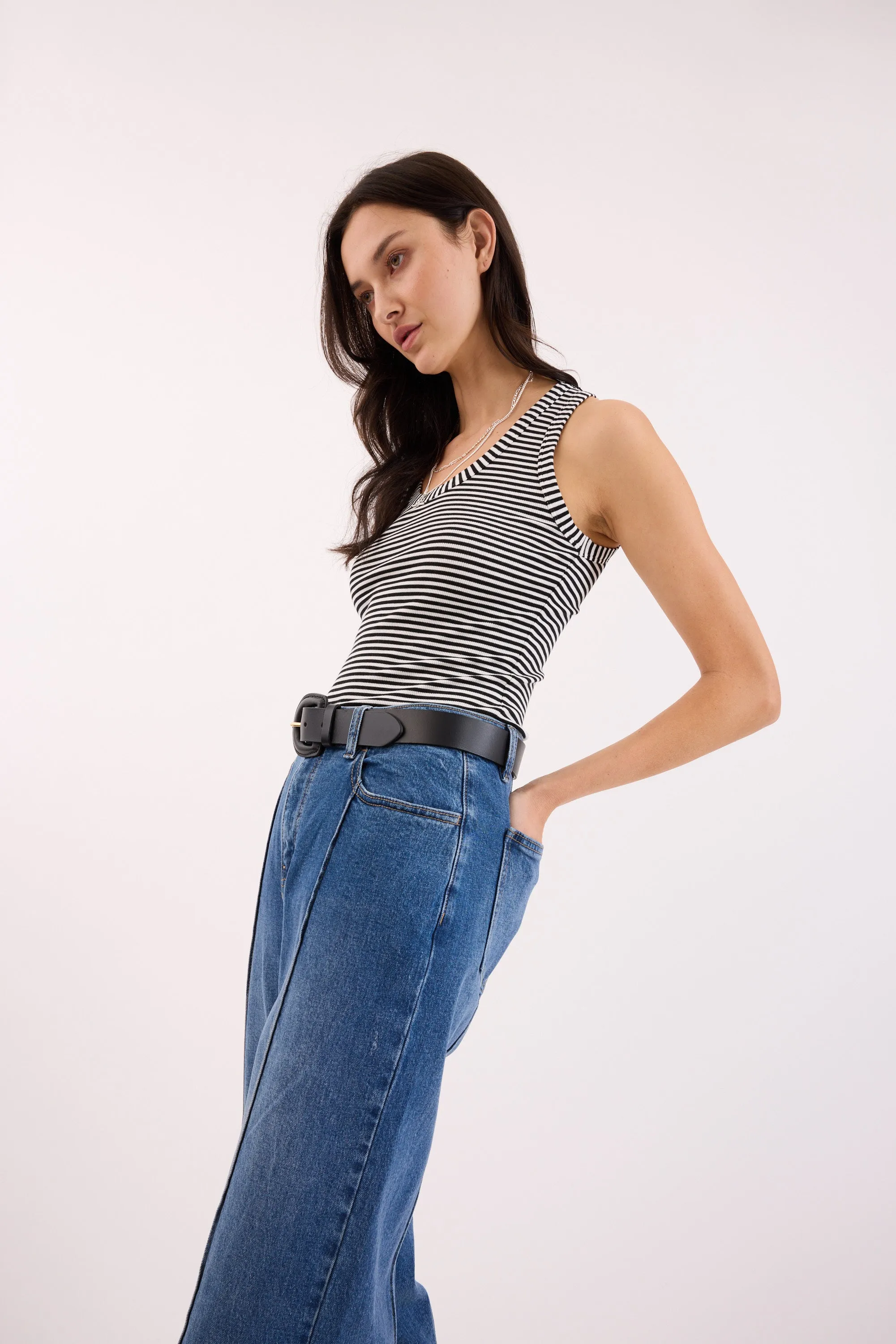 Sienna Ribbed Tank