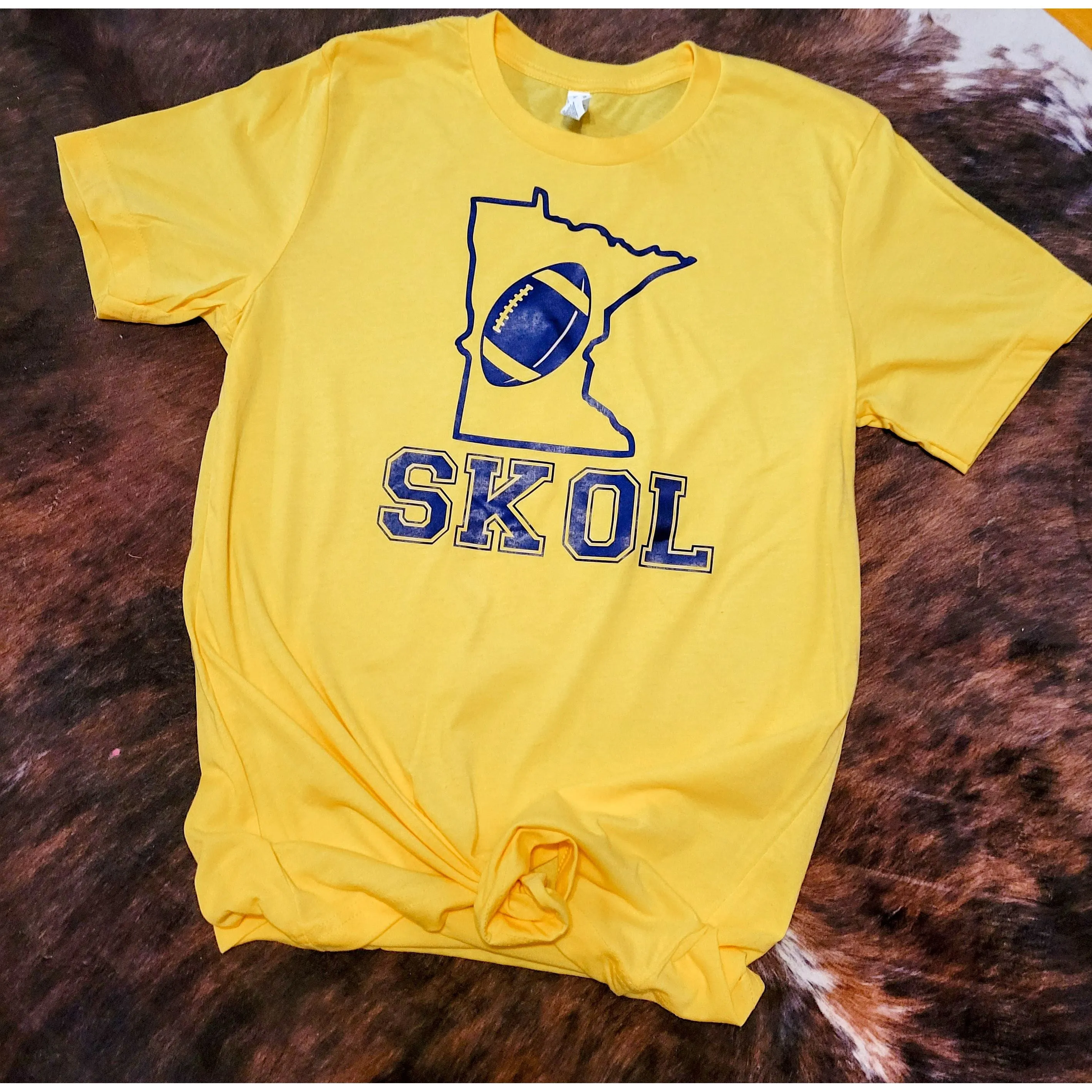 SKOL Minnesota Football Tee
