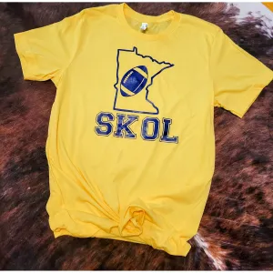 SKOL Minnesota Football Tee