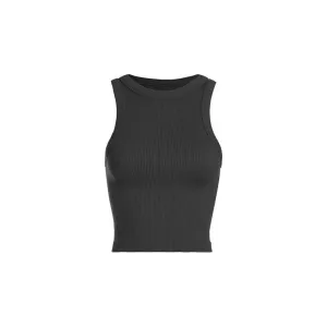 Sleeveless Ribbed Basic Tank