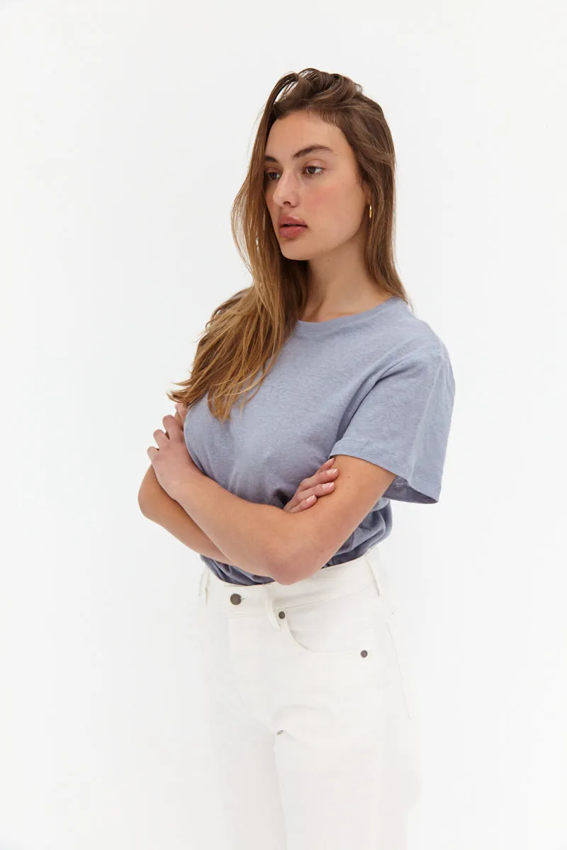 Slouchy Tee - Glacier