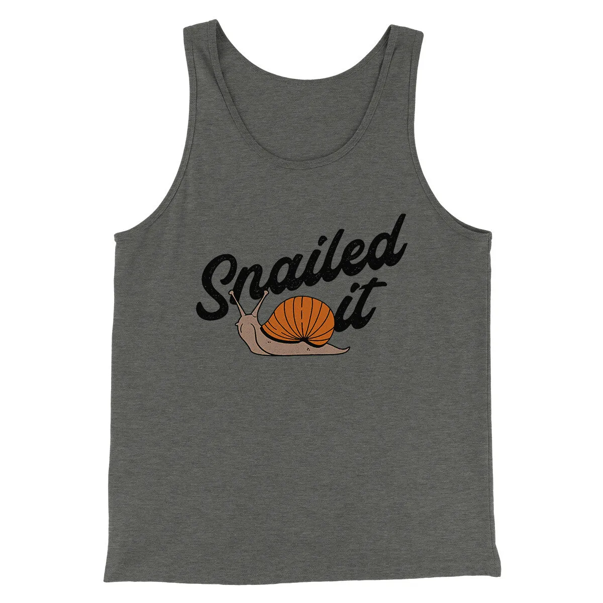 Snailed It Funny Men/Unisex Tank Top