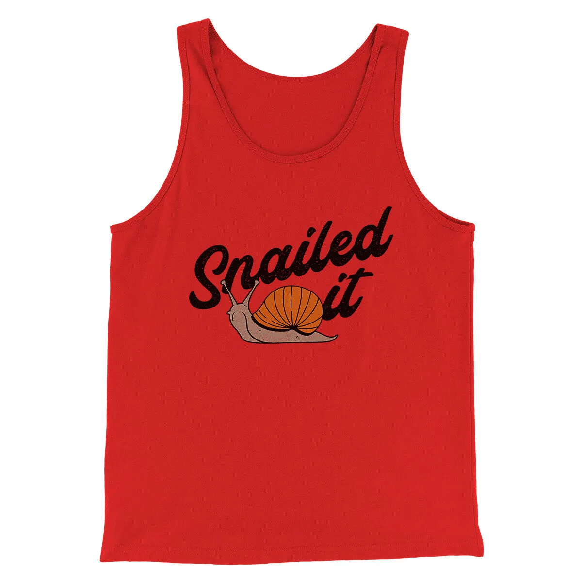 Snailed It Funny Men/Unisex Tank Top