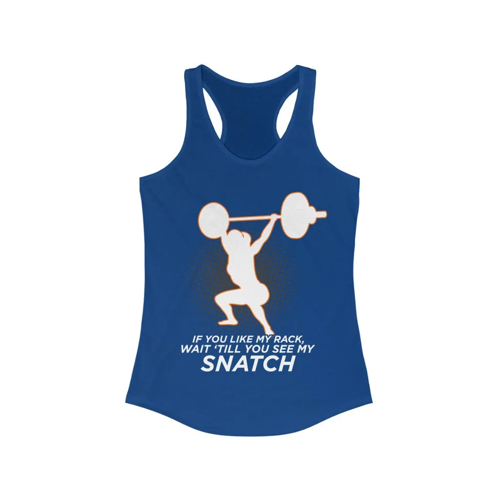 SNATCH Fitness Shirt Women's Tank Top