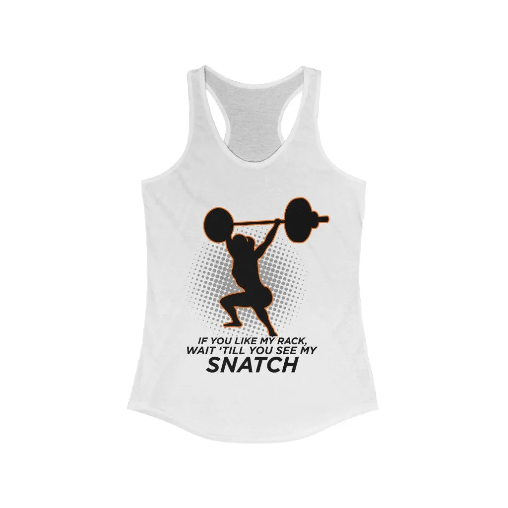 SNATCH Fitness Shirt Women's Tank Top